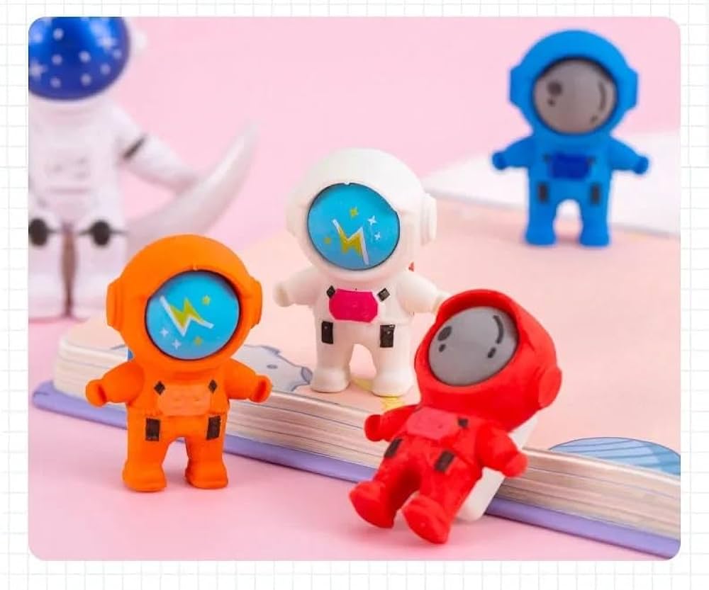 Mini Astronaut Eraser