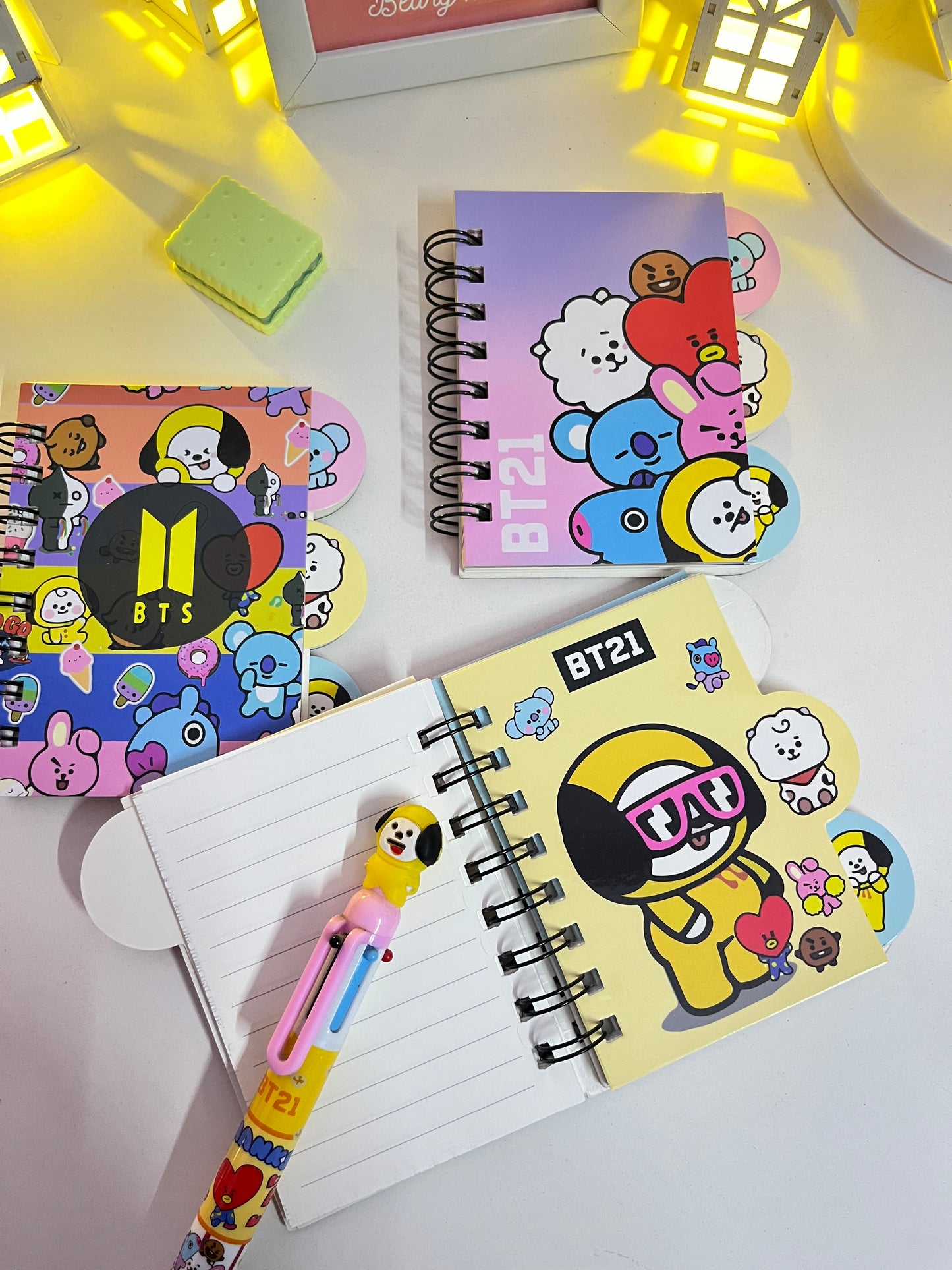 Cute BTS/BT21 Mini Diary