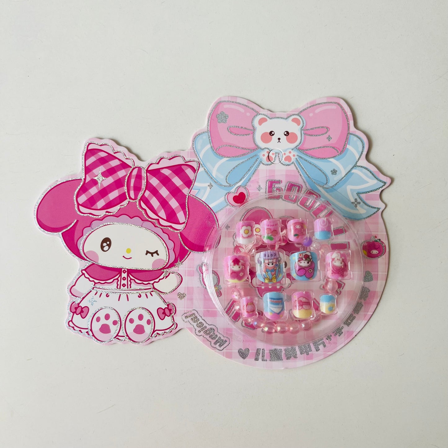 Sanrio Kid’s Nails & Bracelet Set