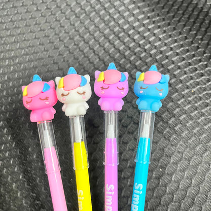 Baby Unicorn Pencil (Set Of Pcs)