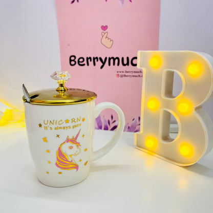 Unicorn Diamond Ceramic Mug