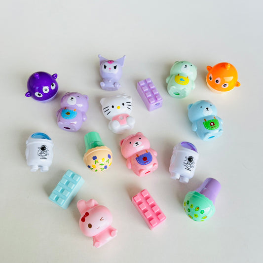 Cute Sharpeners Set | Kanjak Gift Pack