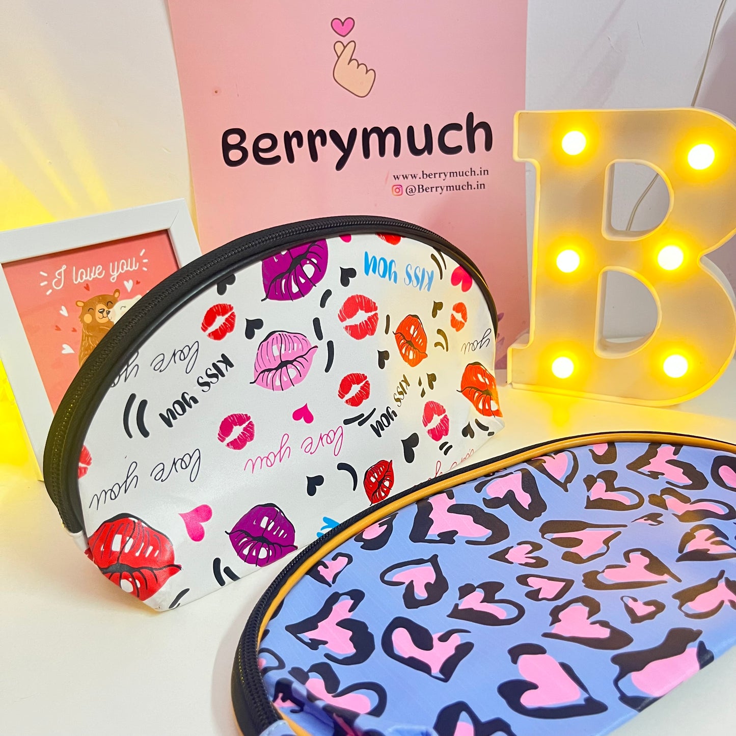 Printed Makeup Pouches