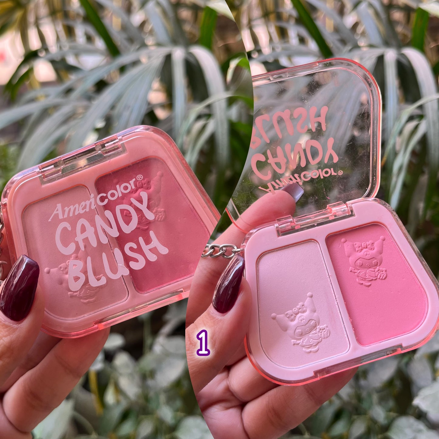 Candy Blush with Keychain