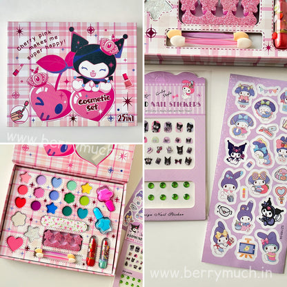 Kuromi Beauty Makeup Set | Kid's Makeup Book/Combo