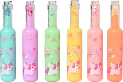 Unicorn Bottle Highlighter (Set of 6 Pcs)