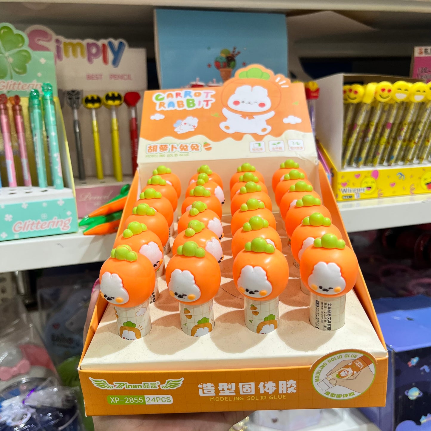 Cute Character Glue Stick