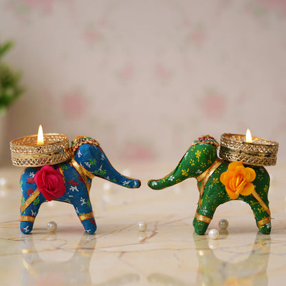 Elephant Tea-Light Candle Holder