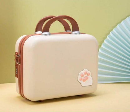 Paw Mini Vanity Bag/Travel Luggage Suitcase