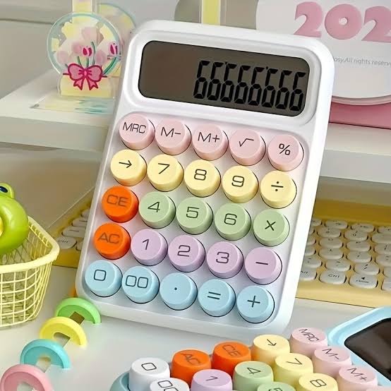 Pastel Aesthetic Calculator