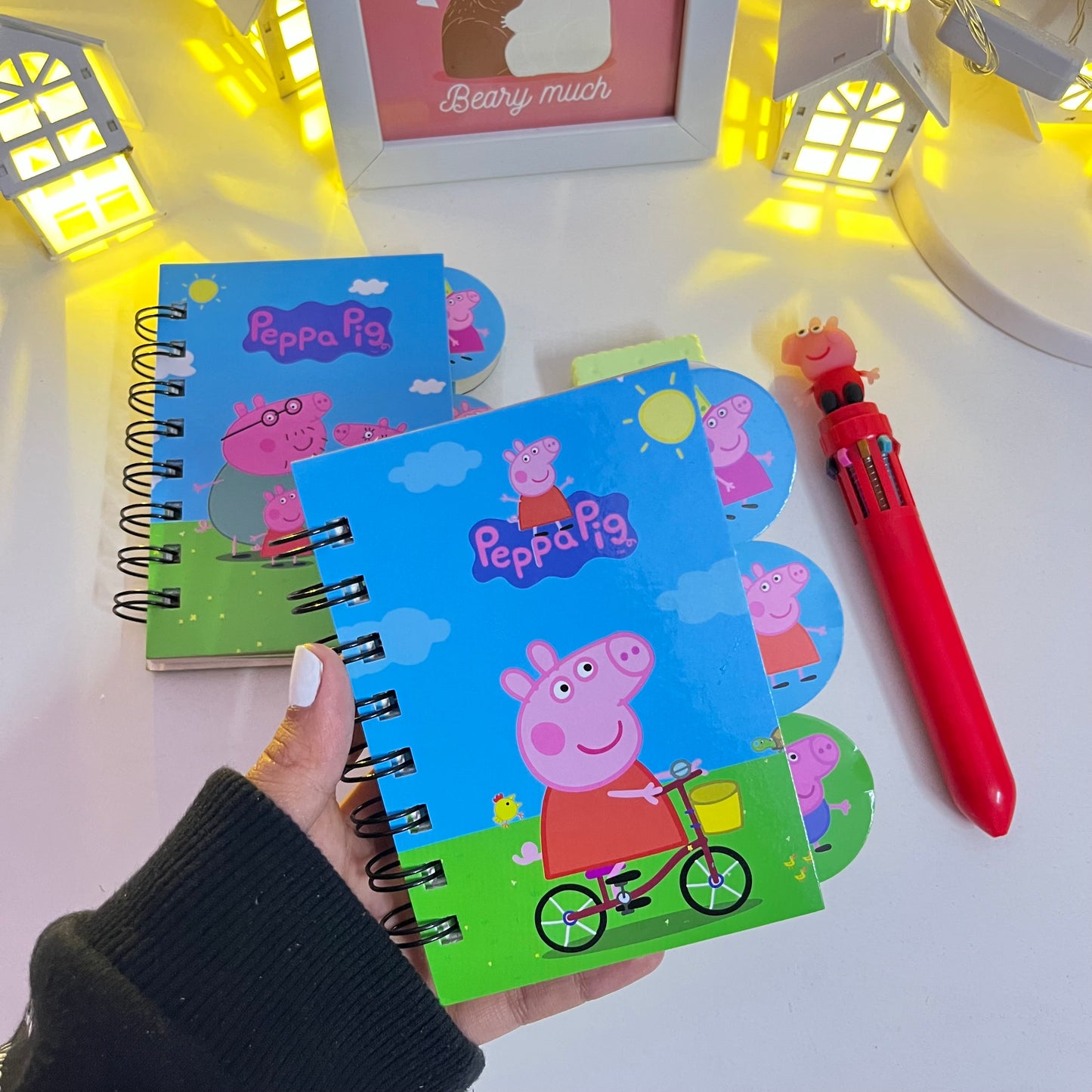 Cute Peppa Pig Mini Diary