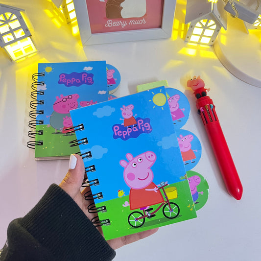 Cute Peppa Pig Mini Diary