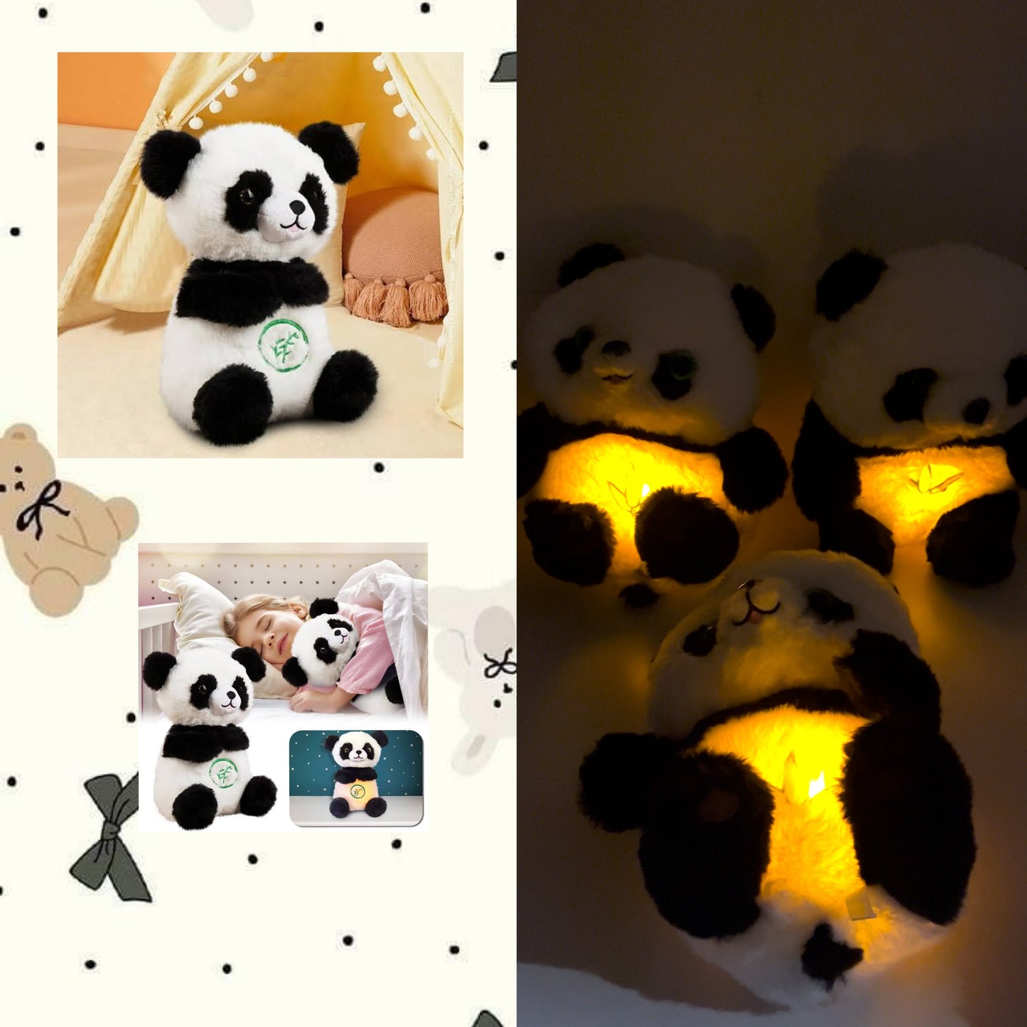 Breathing Panda Plushie | Cute Gift Option
