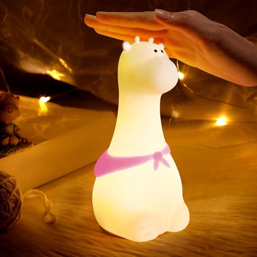 Giraffe Silicone Touch Night Lamp