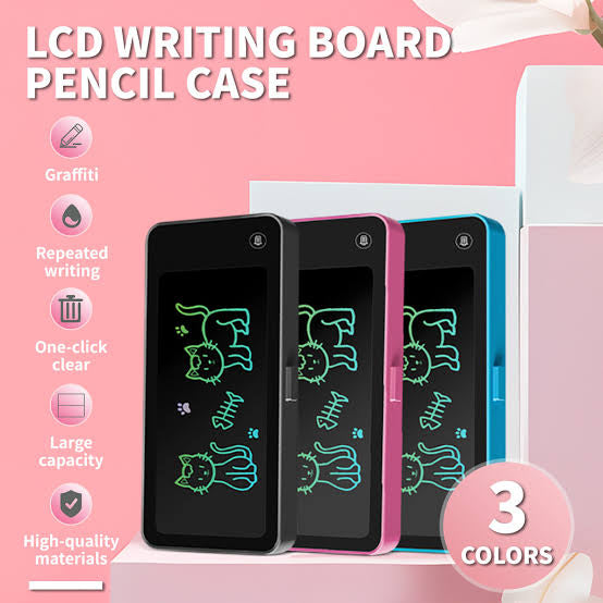 LCD Drawing Pencil Case | 2 in 1 Fun Gift Option