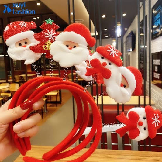 Christmas 3D Santa Hairband