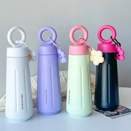 Flower Insulated Metal Bottle | Pinteresty Flask