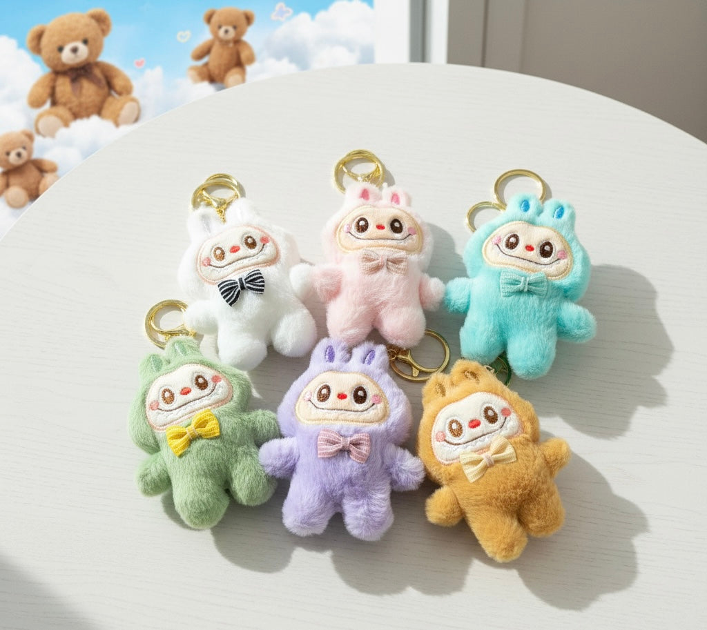Cute Plushie Keychain-Buy 1 Get 1 Free (2 Pcs Combo)