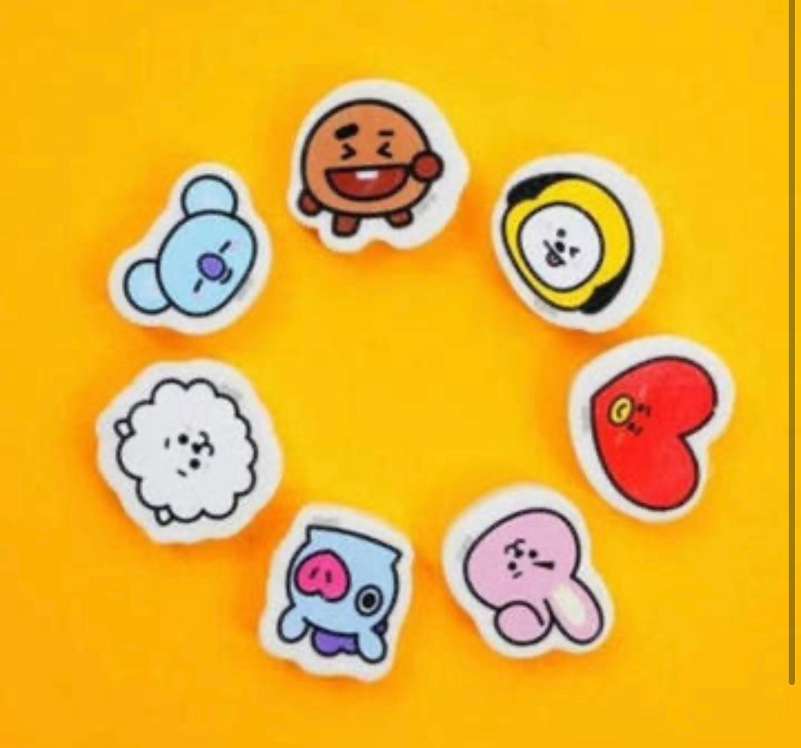 Cute Bt21 Bts Eraser – Berrymuch™