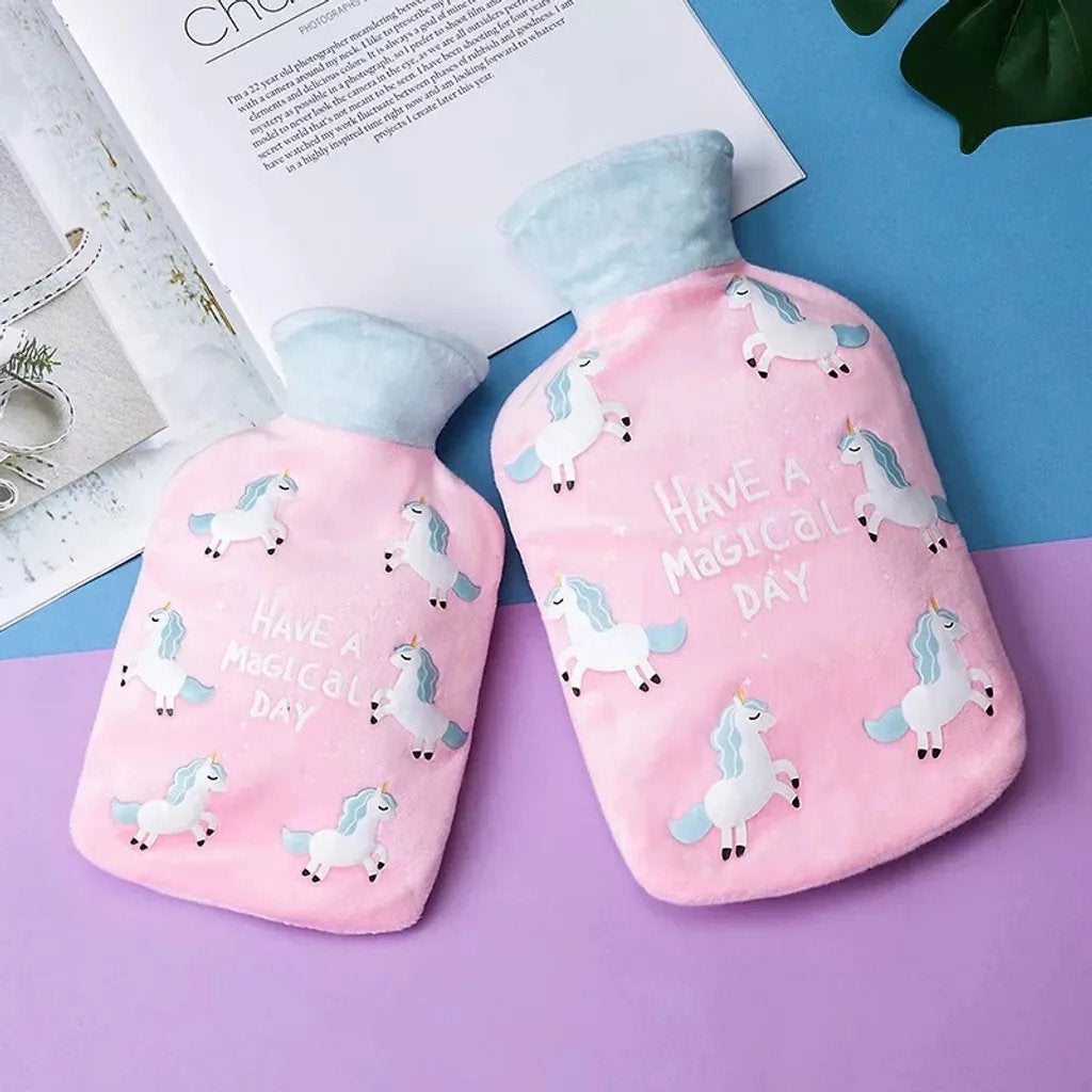 Unicorn Plush Hot Water Bag