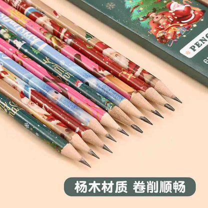 Christmas Pencils Pack (6 Pcs Box)
