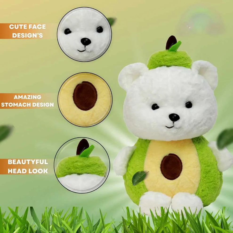 Avocado Teddy Plushie/Soft Toy