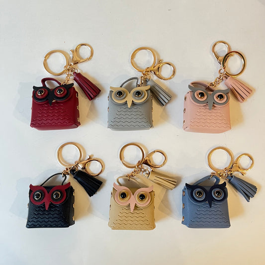 Mini Owl Bag Keychain