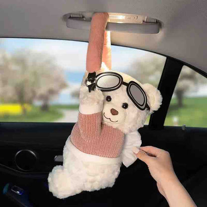 Pookie Teddy Bear Tissue Holder