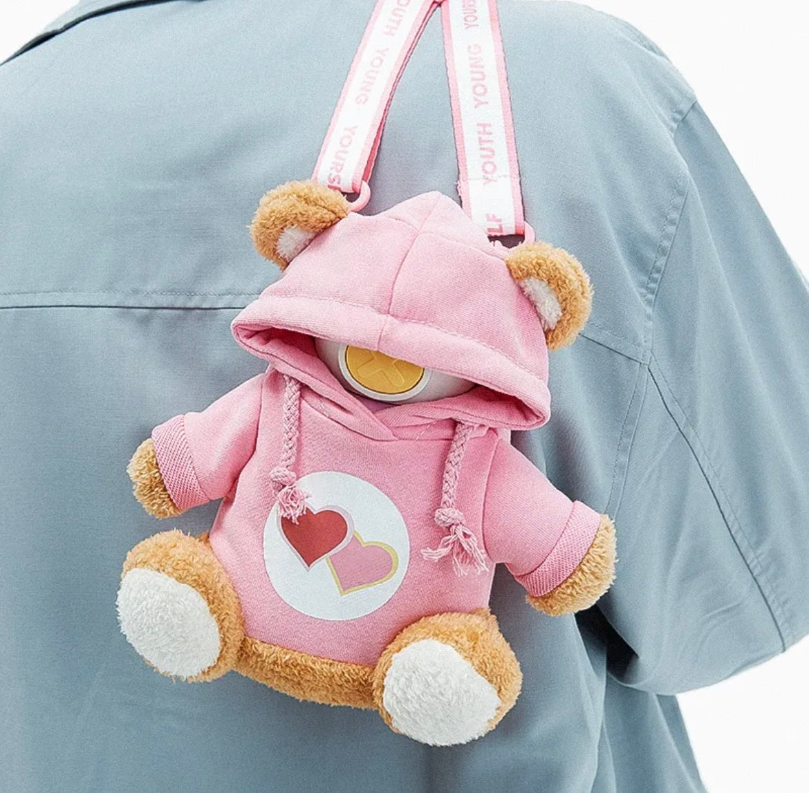 Teddy Bear Hoodie Bottle/Cute Bottle for Kids