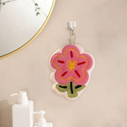 Cute Kawaii Flower Hand Towel | Soft & Absorbent