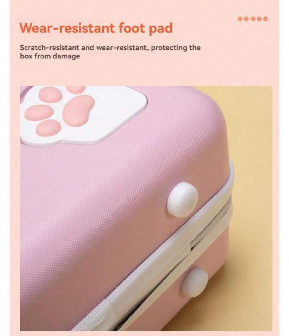 Paw Mini Vanity Bag/Travel Luggage Suitcase