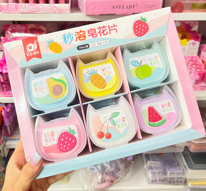 Kawaii Paper Soap/Fruit Papersoap