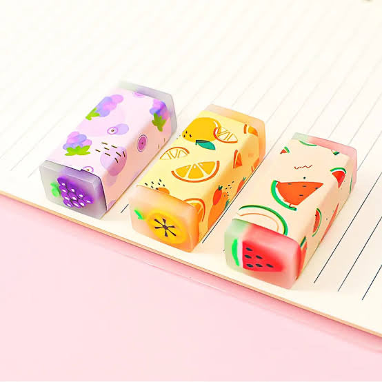 Fragrance Food Eraser/Cute Scented Eraser (Set of 2 Pcs)
