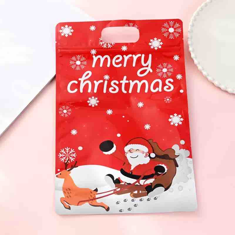 Christmas Zip Lock Gift Bags - Pack of 2 Pcs