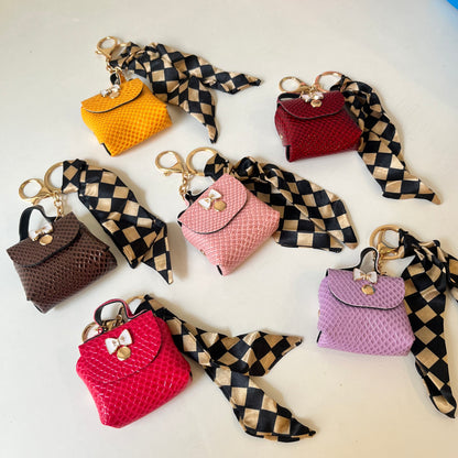 Bow Mini Purse Keychain