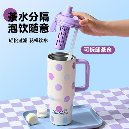 Quirky Steel Tumbler (900 ml)