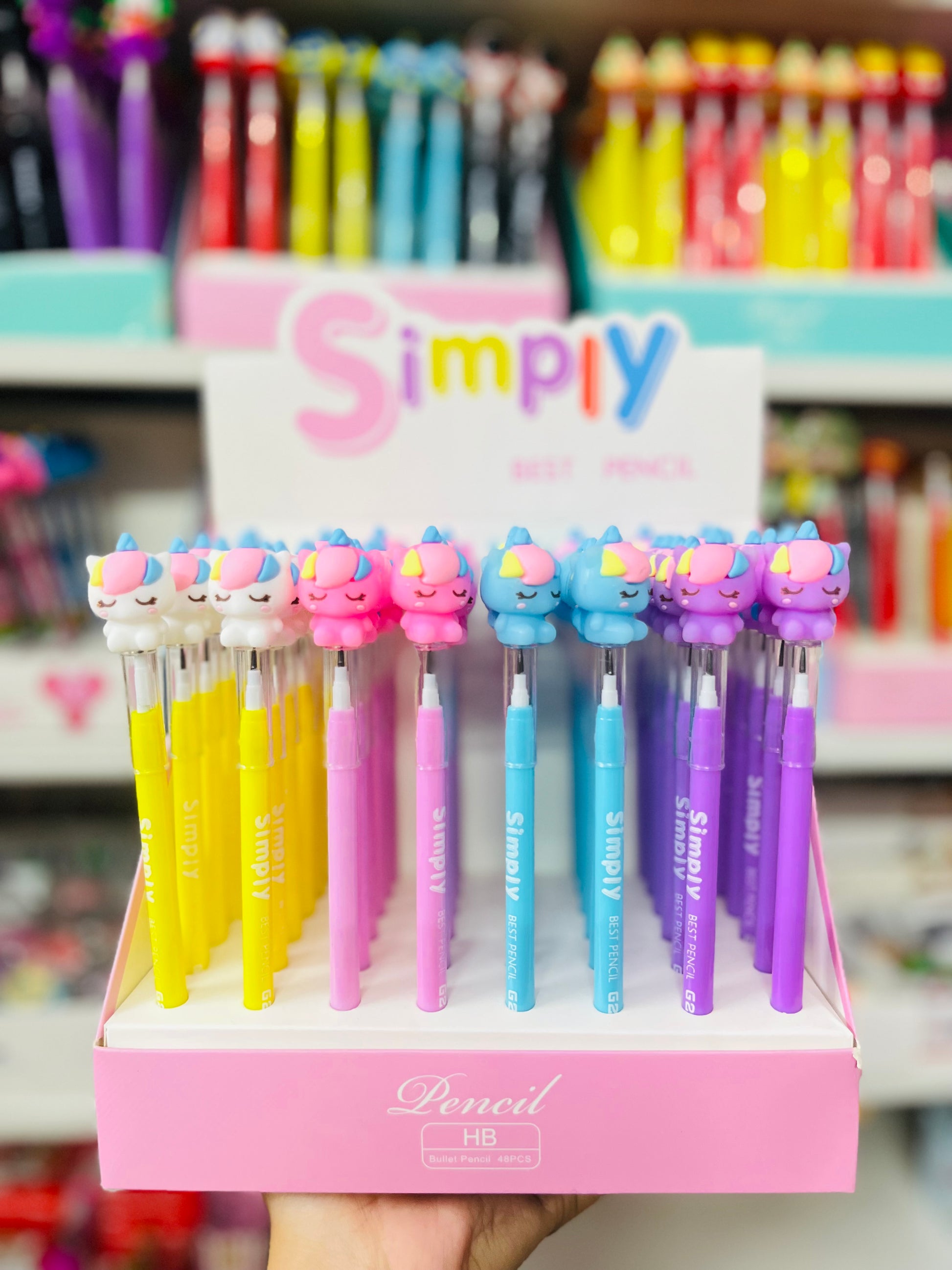 Baby Unicorn Pencil (Set Of Pcs) – Berrymuch™ - Main Image