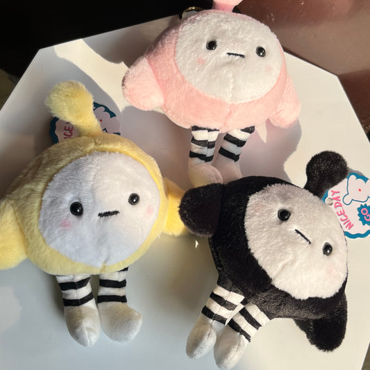 Cute Cartoon Plush Keychain