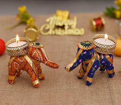 Elephant Tea-Light Candle Holder