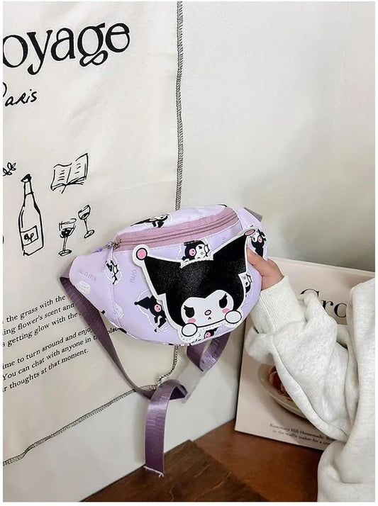 Kuromi Fanny Bag| Cute Crossbody Sling Bag