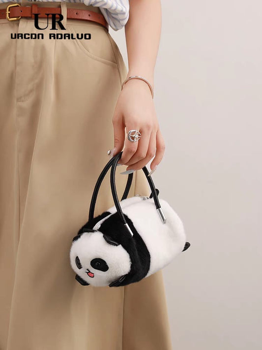 Pookie Panda Handbag with Sling Chain