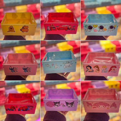 Character Organiser Foldable Basket