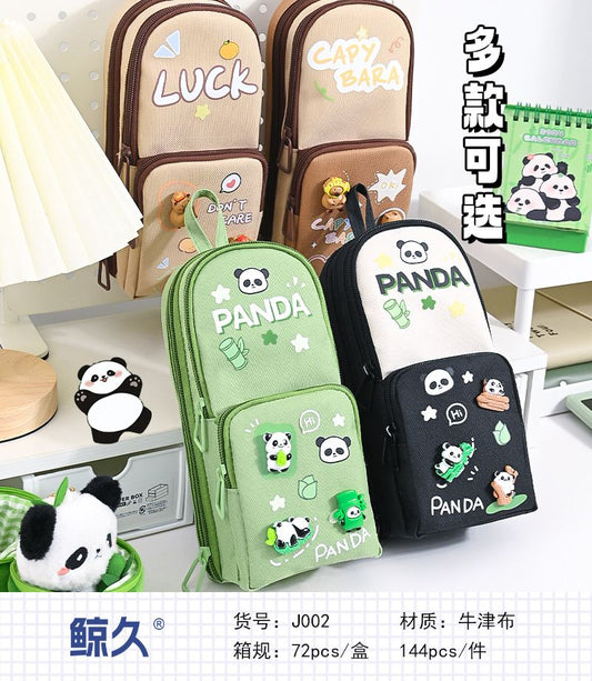 Panda Pouch with Charms