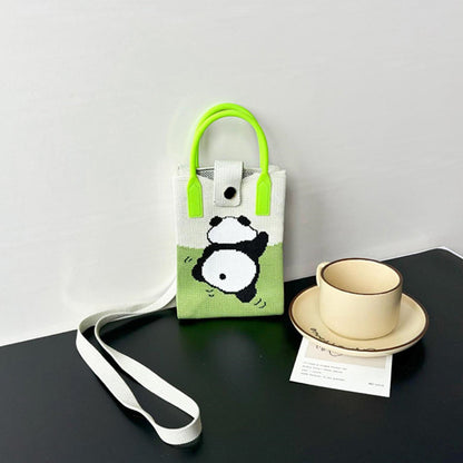 Korean Mobile Sling Bag- Teddy Edition