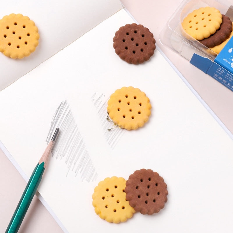 Cookie Erasers Pack (Set of 6 Pcs)