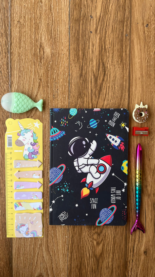 Space Rocket Diary/Notebook
