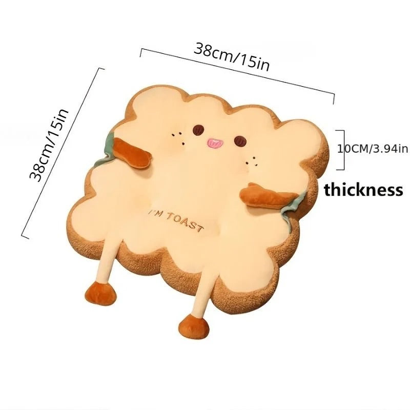 Toast Bread Pillow | Cute Support Pillow