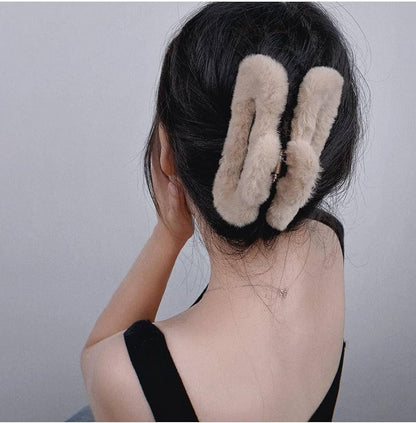 Korean Furr Hair Claw/Clutcher