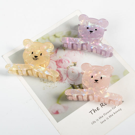 Teddy Bear Premium Hair Claw | Pinteresty Hair Clutcher