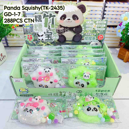 Bow Panda Squishy/Stress Buster